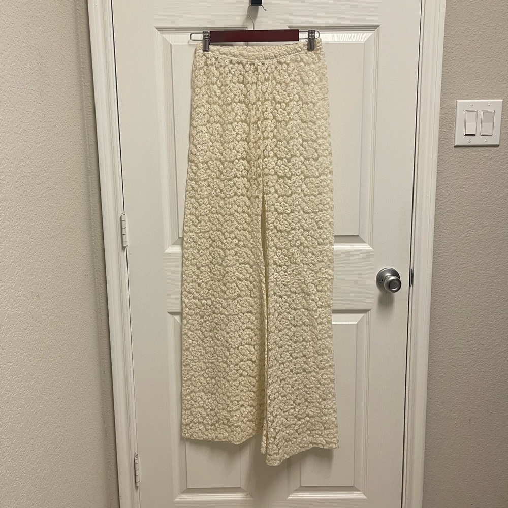 Gypsy Junkies Flower Cut Out Pants